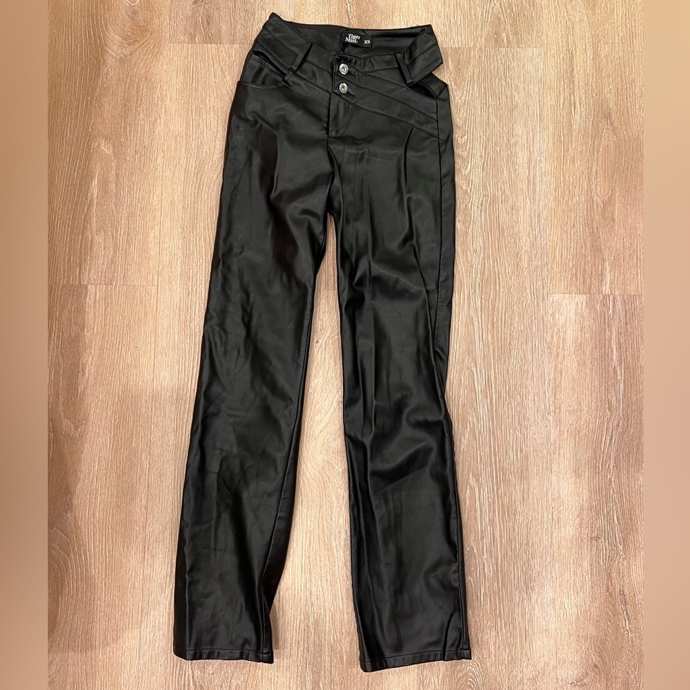 TIGERMIST FAUX LEATHER PANTS
